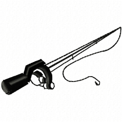 Fishing Embroidery Design 10 Fishing Embroidery Design 10